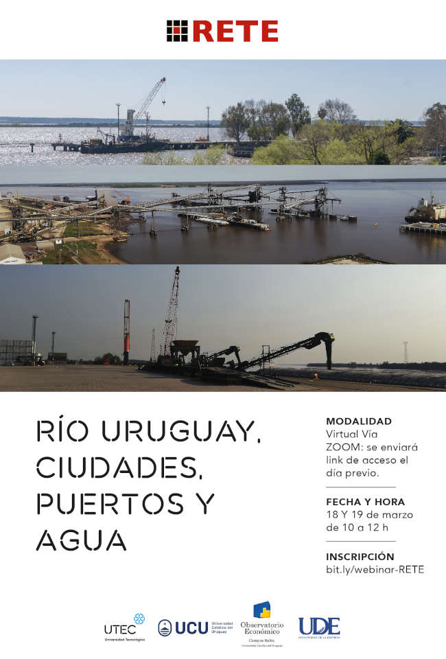 Webinar Río Uruguay. Ciudades, Puertos y Aguas